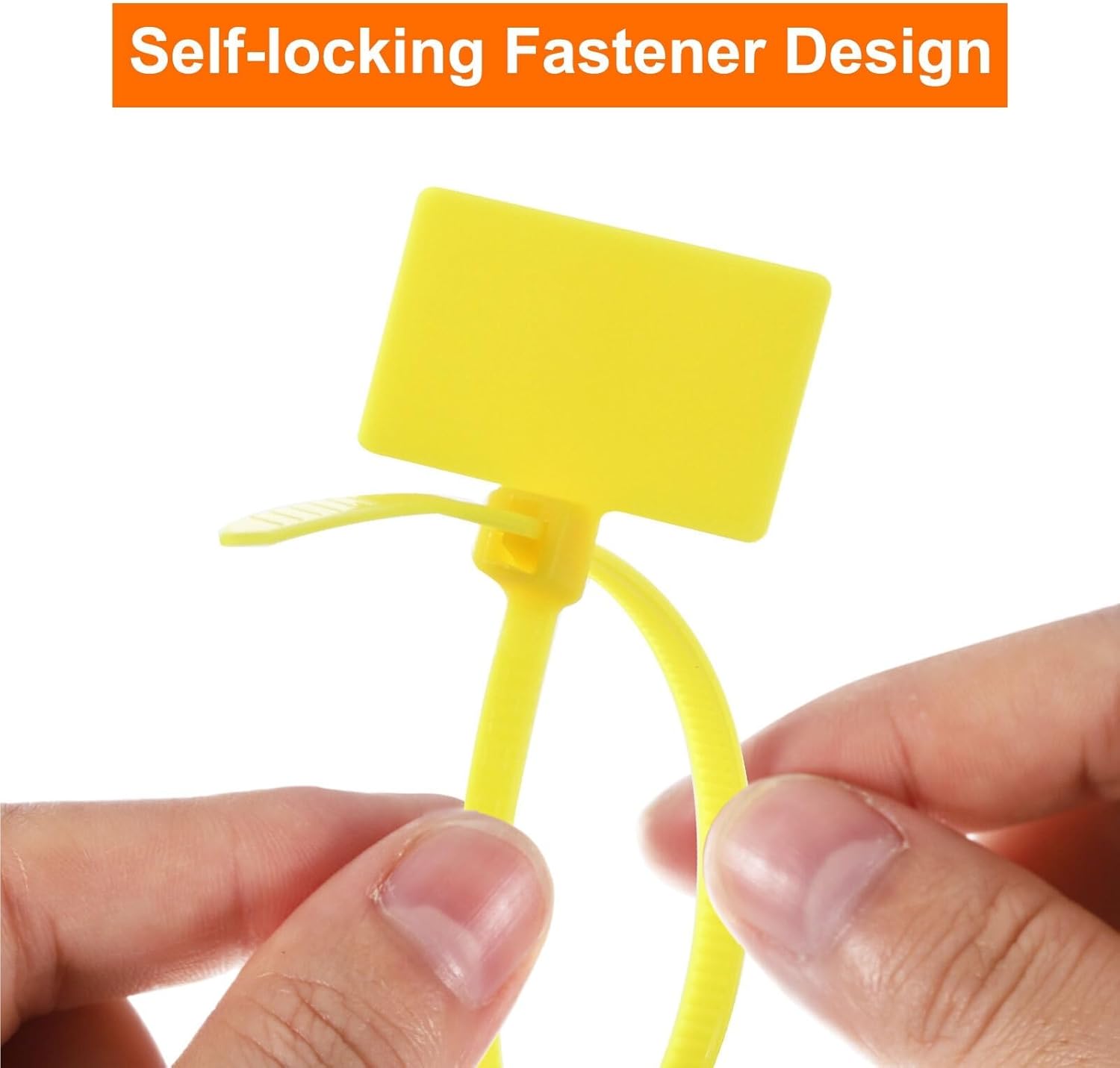 Zip Tie 250pcs Marker Cable Zip Ties 6 Inch Self-Locking Nylon Wraps Straps for Indoor And Outdoor