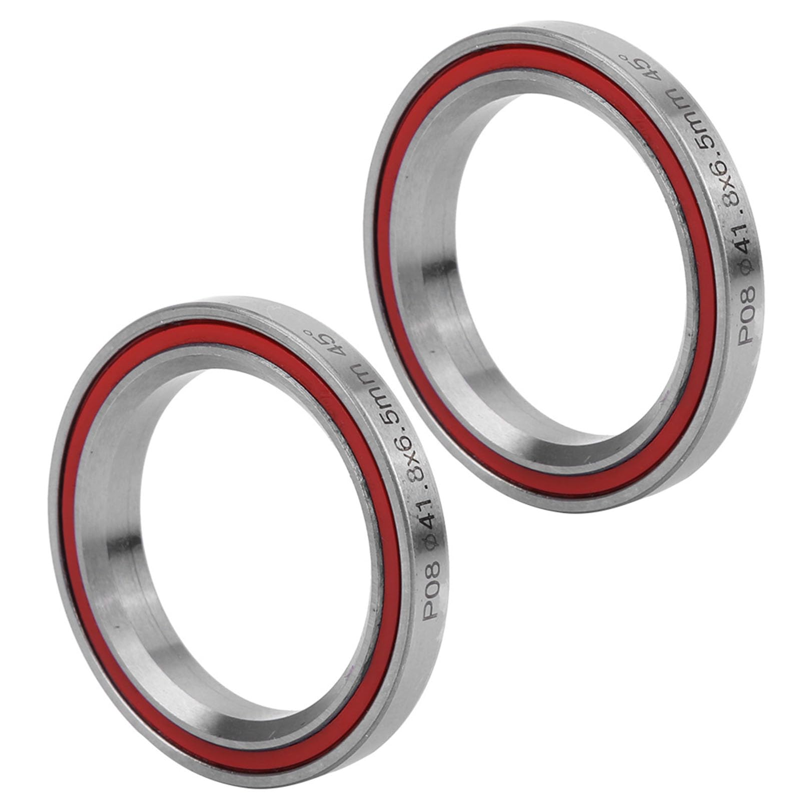 Łożyska do Sterów Hulajnogi, Stal Wysokiej Jakości, Akcesoria do Sterów z Uszczelnionymi łożyskami 41,8 Mm Rowerów Górskich i Szosowych