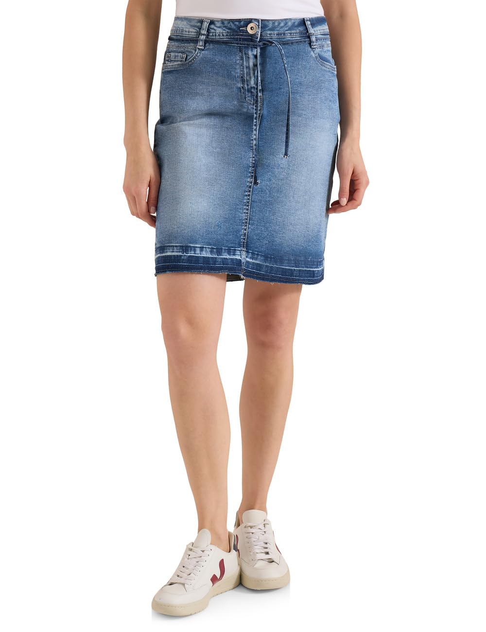 CECIL Jeansrock Denim authentic used wash