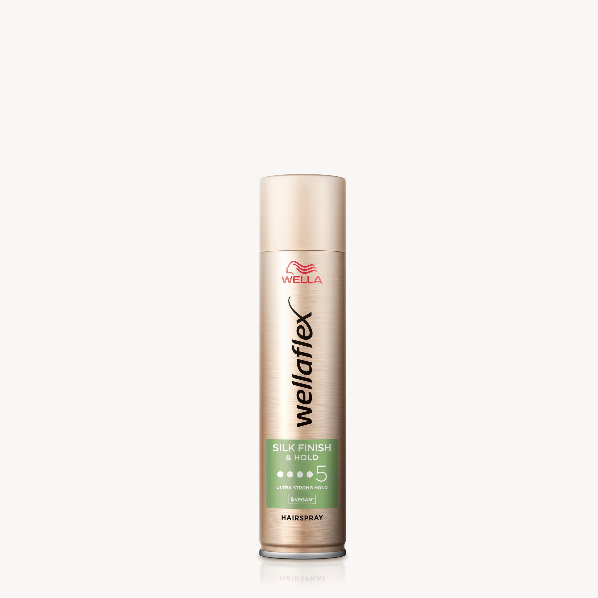 Wellaflex Silk Finish & Hold İpeksi Bitiş Ve Tutuş Sağlayan Saç Spreyi Ultra Strong Hold - 400 ml