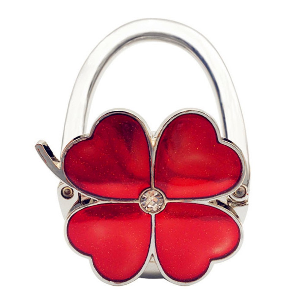 Cute Butterfly & Cat Foldable Purse Hook - Handbag Hanger For Tables, Holds Up To 12 Lbs