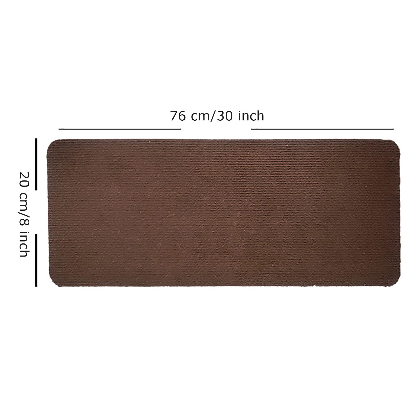 Générique Tapis Escalier Moquette Lot de 15 Marches d'escalier Auto-adhésif Marchettes d'escalier Antidérapantes pour Marches en Bois