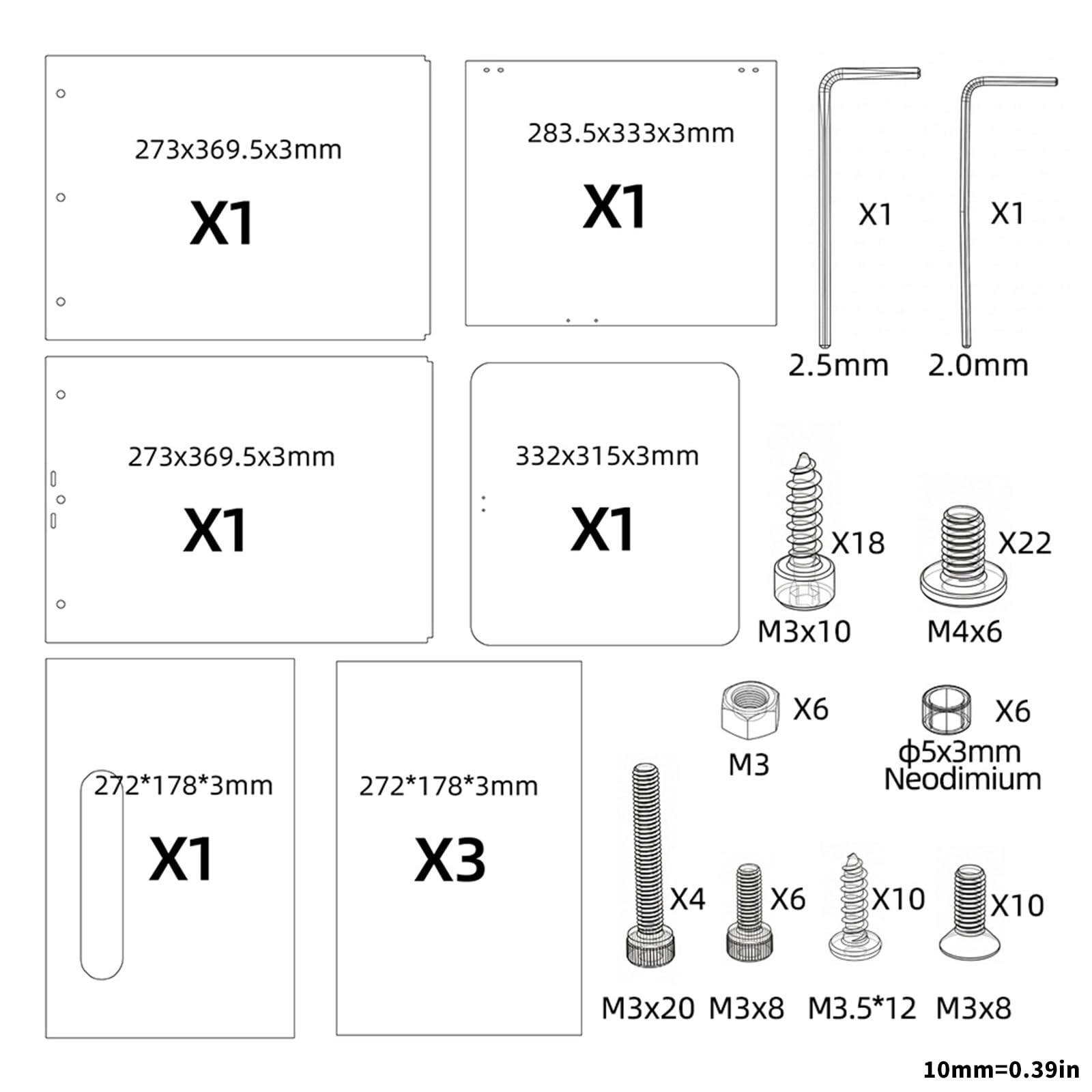 Custodia per stampante 3D AD5X