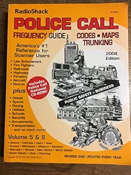 Paperback Police Call Frequency Guide - Codes / Maps / Trunking Volume 5 & 8 Book