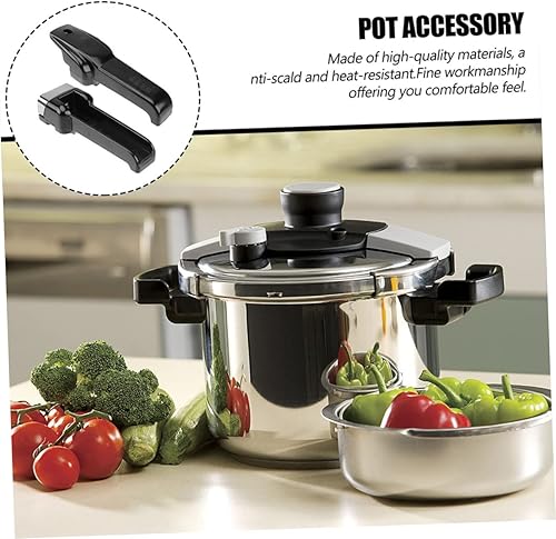 Miniatura 3 de DOITOOL 1 juego de olla a presión, mango de olla a presión para enlatado, accesorios para plancha, accesorios de barro, accesorios de wok, tapa