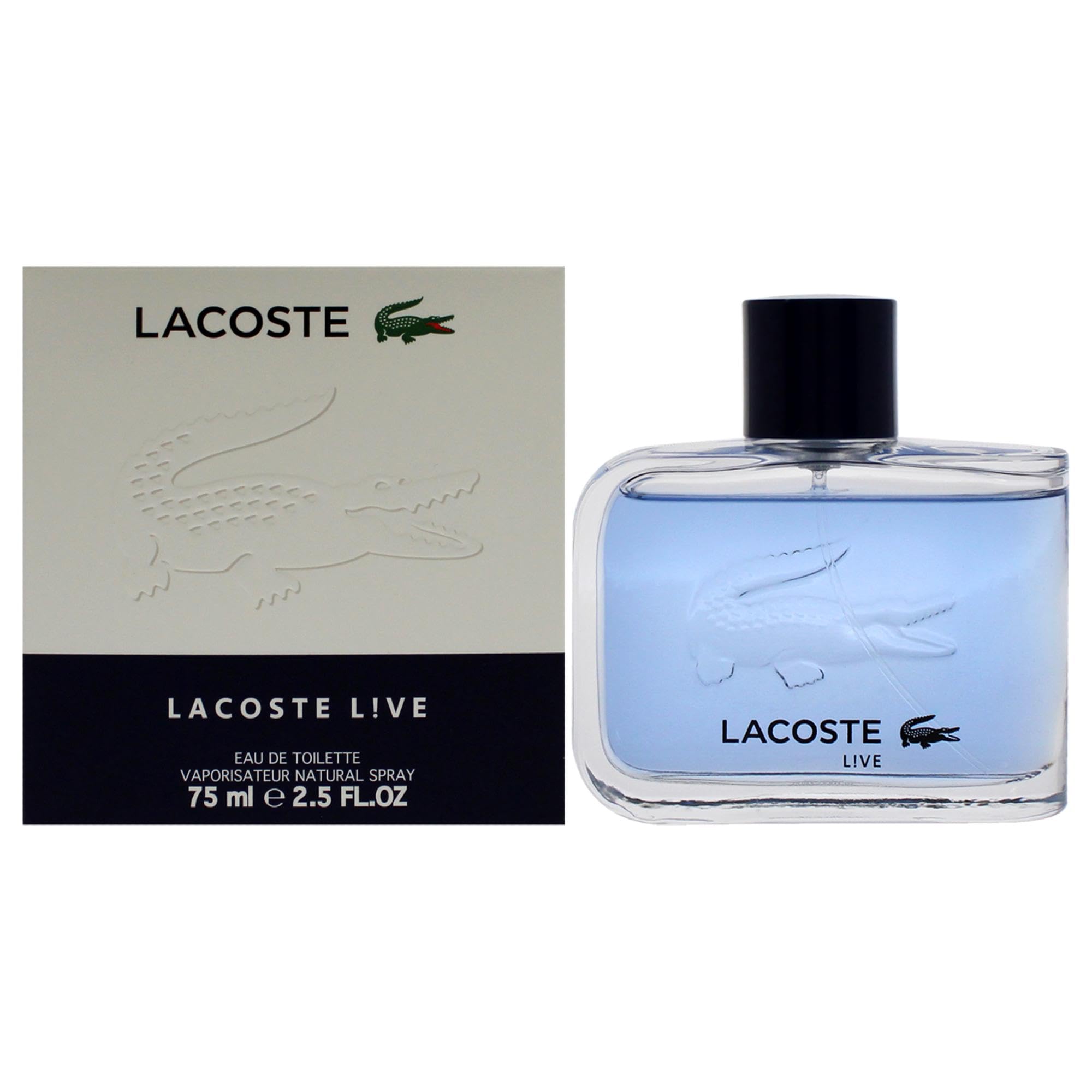 Lacoste Live Eau De Toilette for Men 75 ml