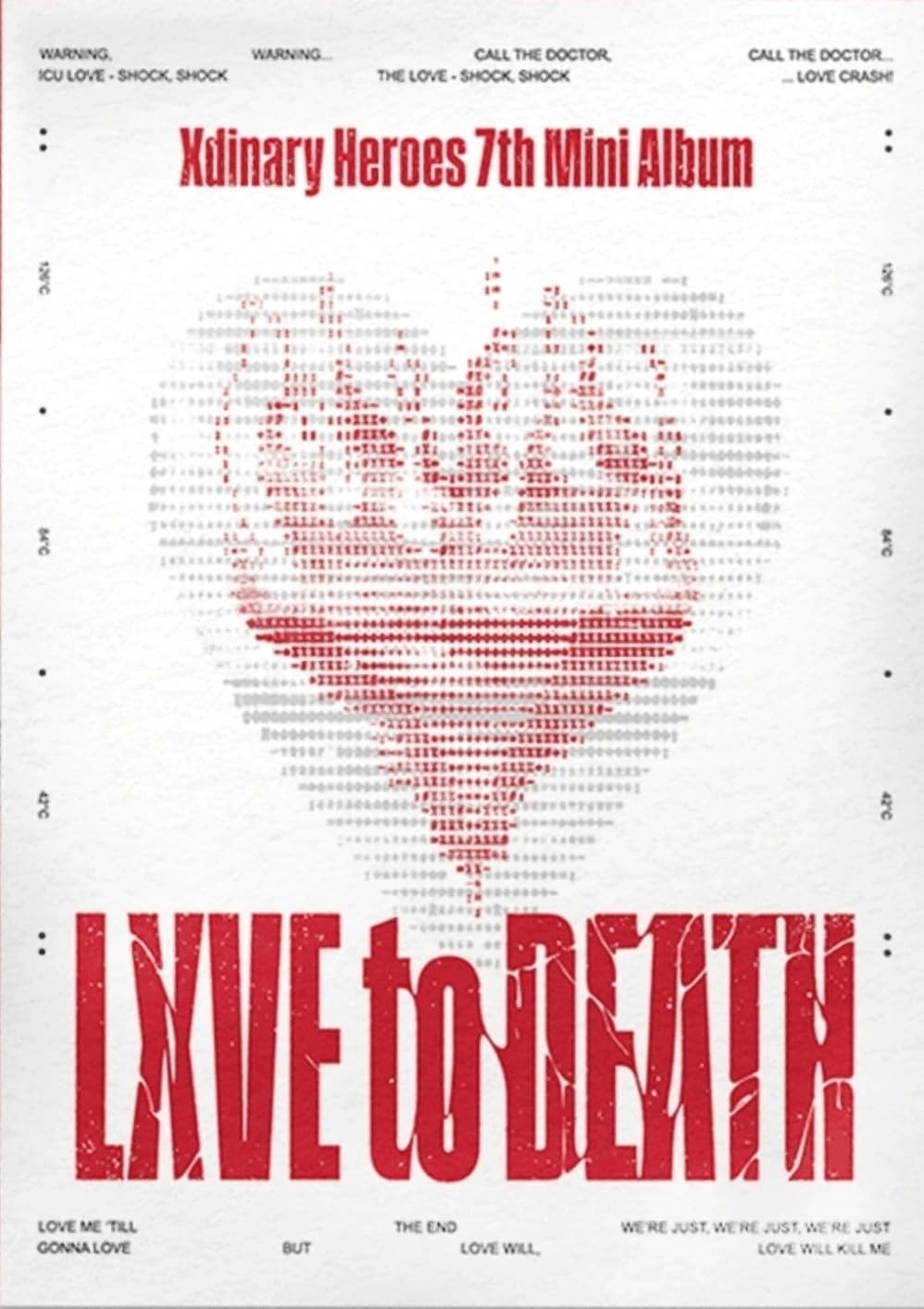 Xdinary Heroes [ LXVE to DEATH ] 7th Mini Album Photobook [ Love Sick Version ]
