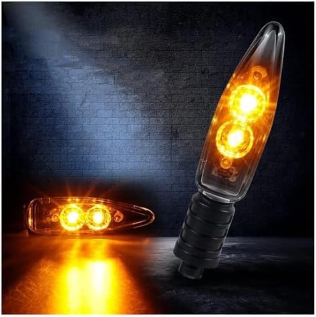 Generic Mini uniwersalne wskaźniki Dla BMW R nineT 2014-2016 Motocykl Przedni Tylny Kierunkowskaz LED Migacz