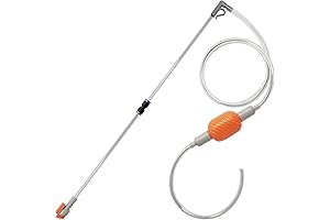 Effortless Water Removal: Compact Siphon Pump for Aquariums