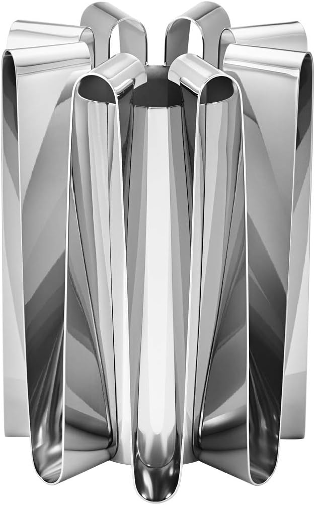 Georg Jensen Frequency Large Stainless Steel Vase
