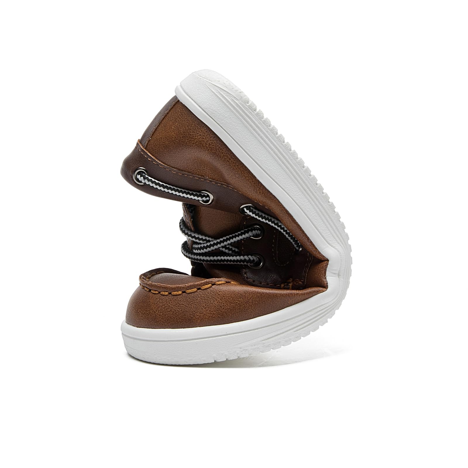 PPXID Jungen Schnürhalbschuhe wasserdichte Loafers Schule Oxfords Uniform Hochzeit Anzugschuhe