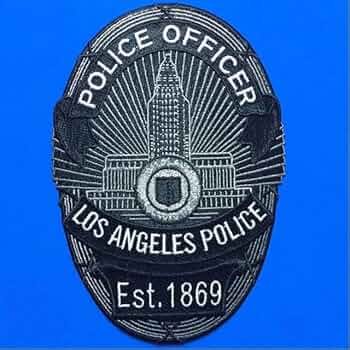LAPDベルクロワッペン&シェリフバッジ Amazon.co.jp: LAPD ロサンゼルス警察 ポリスオフィサー バッジ
