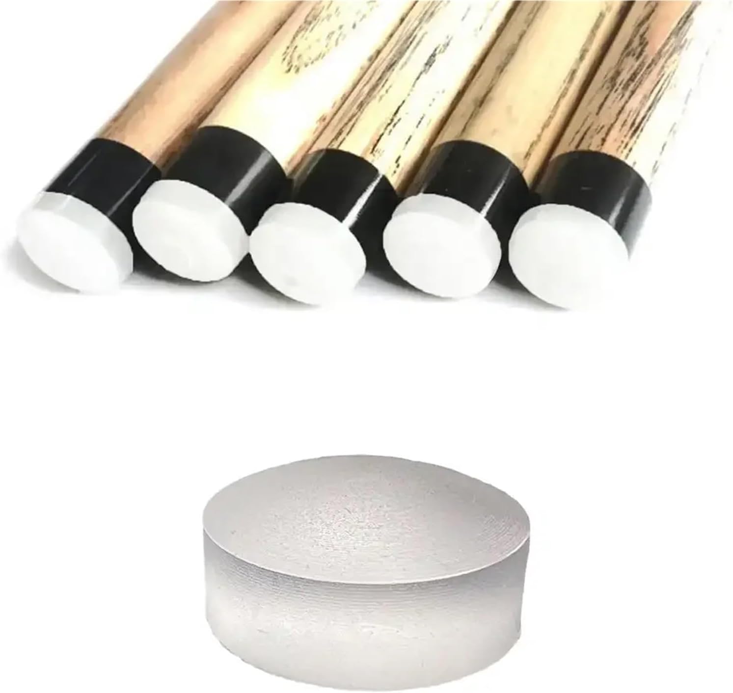Pool cue Tips 20/50pcs 13MM Billiard Pool Cue Tip Portable Strong Hardness Parts