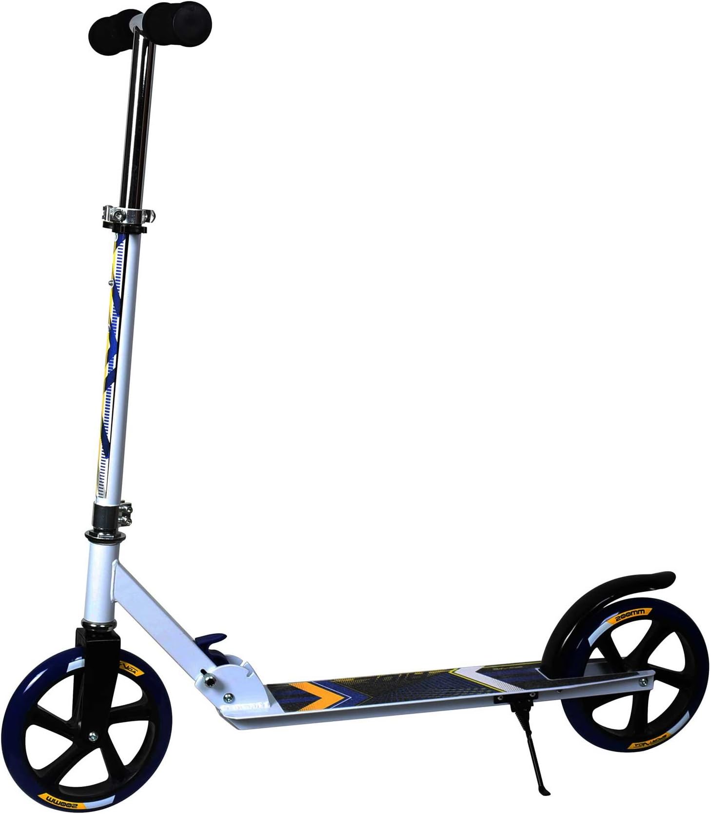 Scooter Children's & Adult's | Vida/Big Wheel Foldable Push Scooter Scooter Children's Scooter ABEC7 Ball Bearings | 200 mm Polyurethane Casters | Kick Roller Foot Stand, Kick Scooter, WO001