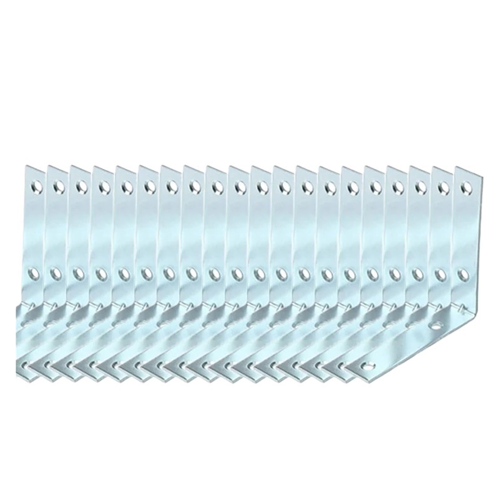 Fhdbekdcldm 20Pcs-40Mm L Brackets, Compatible With Cabinet Bookshelf Table Chair