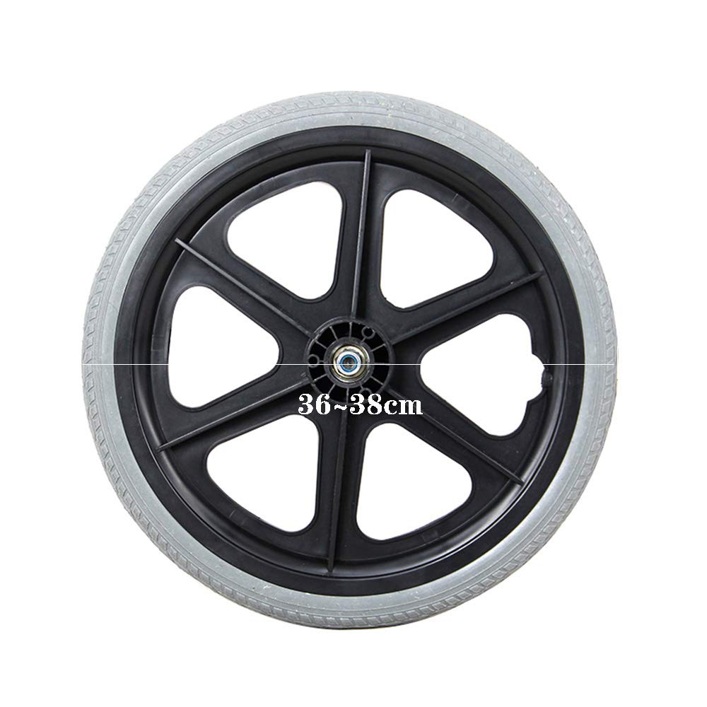 Amazon.co.jp: ANSNOW 16 インチ車椅子アクセサリーリアタイヤソリッド