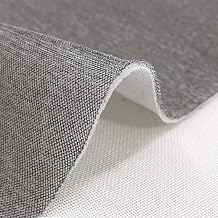 Speaker Grill Cloth Gray Speaker Fabric Cover Material Vintage Dustproof Home Speakers/Media Cabinet/Stage Speakers/KTV Boxes Repair Fabric 19.7"x61.02" Light Grey
