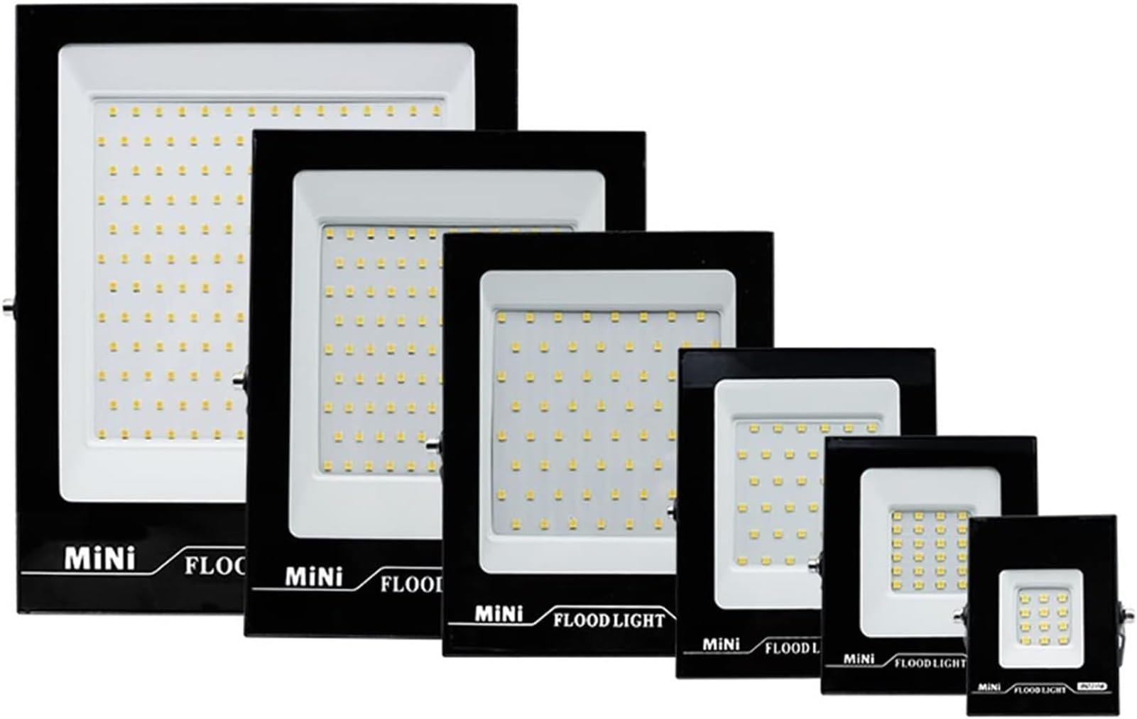 Lampy solarne zewnętrzne, Lot Zewnętrzny reflektor Reflektor IP67 Oświetlenie uliczne do ogrodu, podwórka, garażu, drzwi(Warm White,50W)