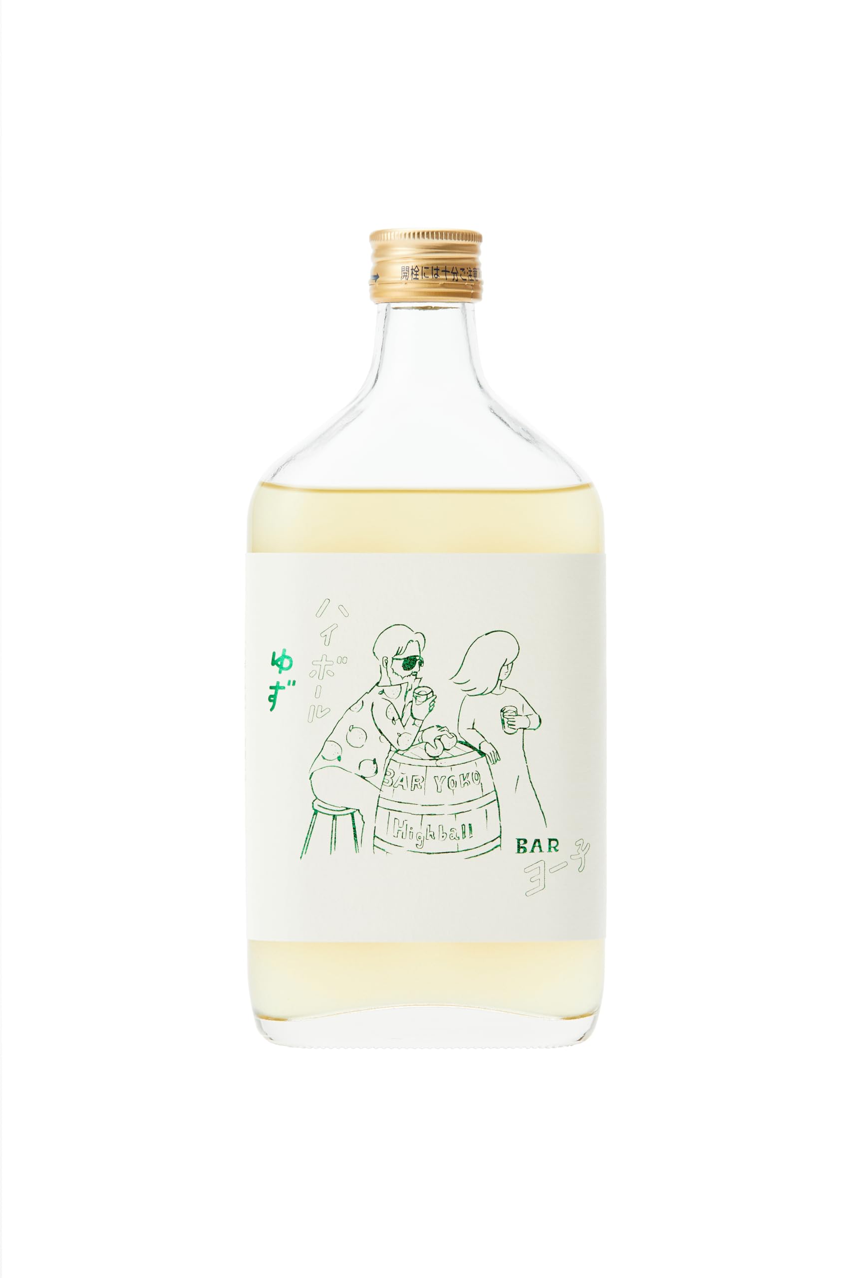 【楯の川酒造】BARヨー子 ハイボールゆず 350ml 山形/ウィスキー