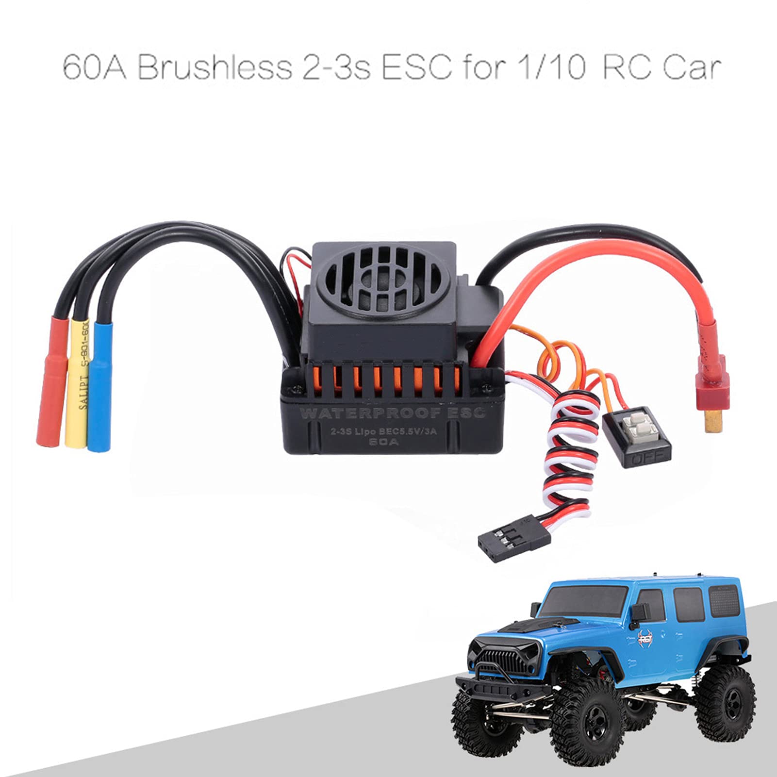 F3P BPP-4D 16A ESC FPV Electronic Speed Control for Free Style Drone Motor