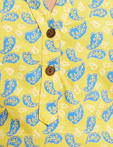 Image of Amazon Brand - Jam & Honey Girl's Cotton Regular Short Kurti