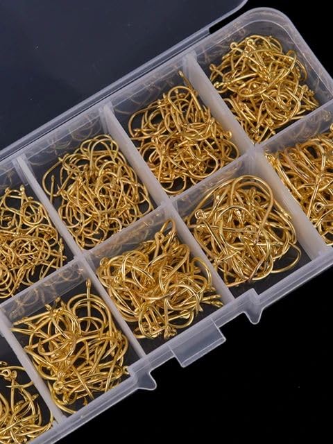 Kit Anz&oacute;is Chinu Dourado nos Tamanhos 3 ao 12 com 600 Unidades