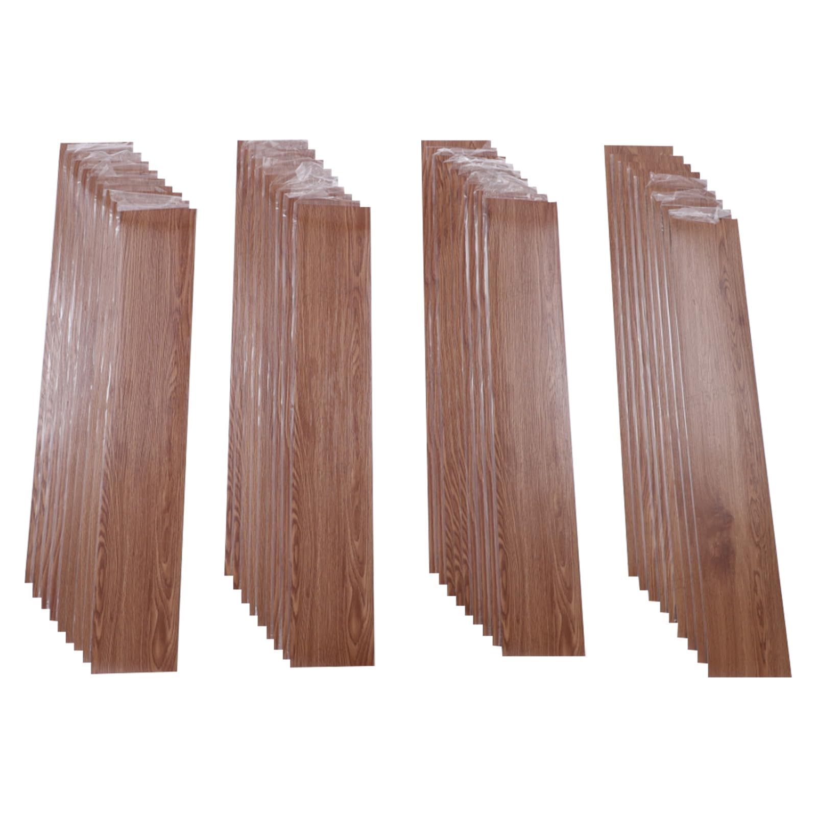 36 unidades de suelo de PVC, para manualidades, suelos de madera de vinilo, autoadhesivos, antideslizantes, resistentes al agua, cortables, grosor de 1,3 mm, resistentes al agua, para cocina, salón