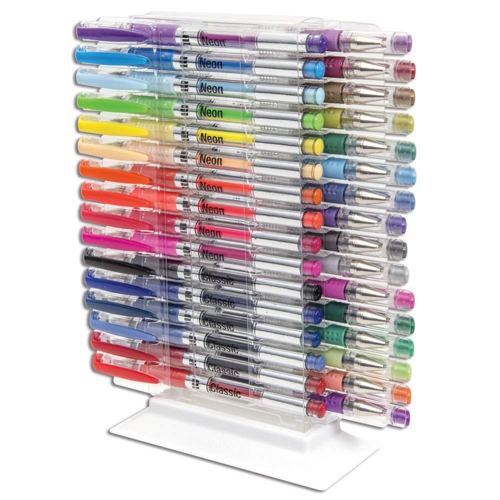 Mattel Mega Brand Writing Instruments - Scribble Stuff 32 Count Gel Pen Tower