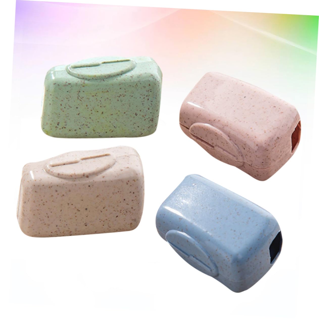 Healeved 108pezzi Copertura Per Spazzolino Protezione Per Viaggi e Attività All Aperto Colori Casual Design Leggero e Compatto