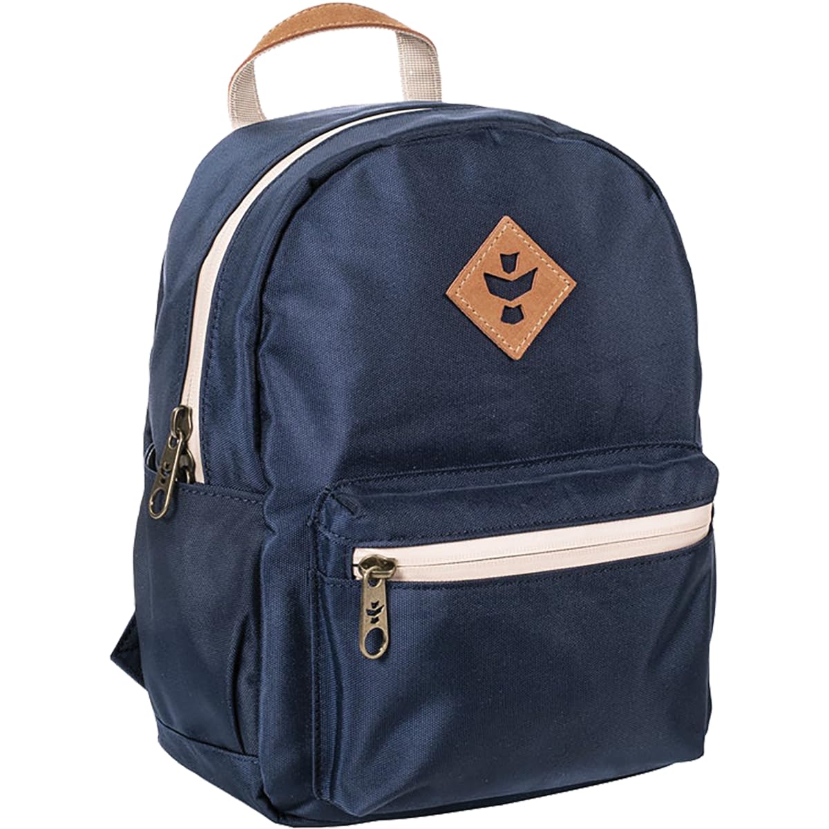 Revelry Supply Shorty Mini - Smell Proof, Water Resistant, Lockable - Backpack 7.4l Navy Blue