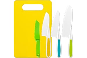 5 Pcs Kids Cooking Sets Real, Montessori Kitchen Tools for Kids