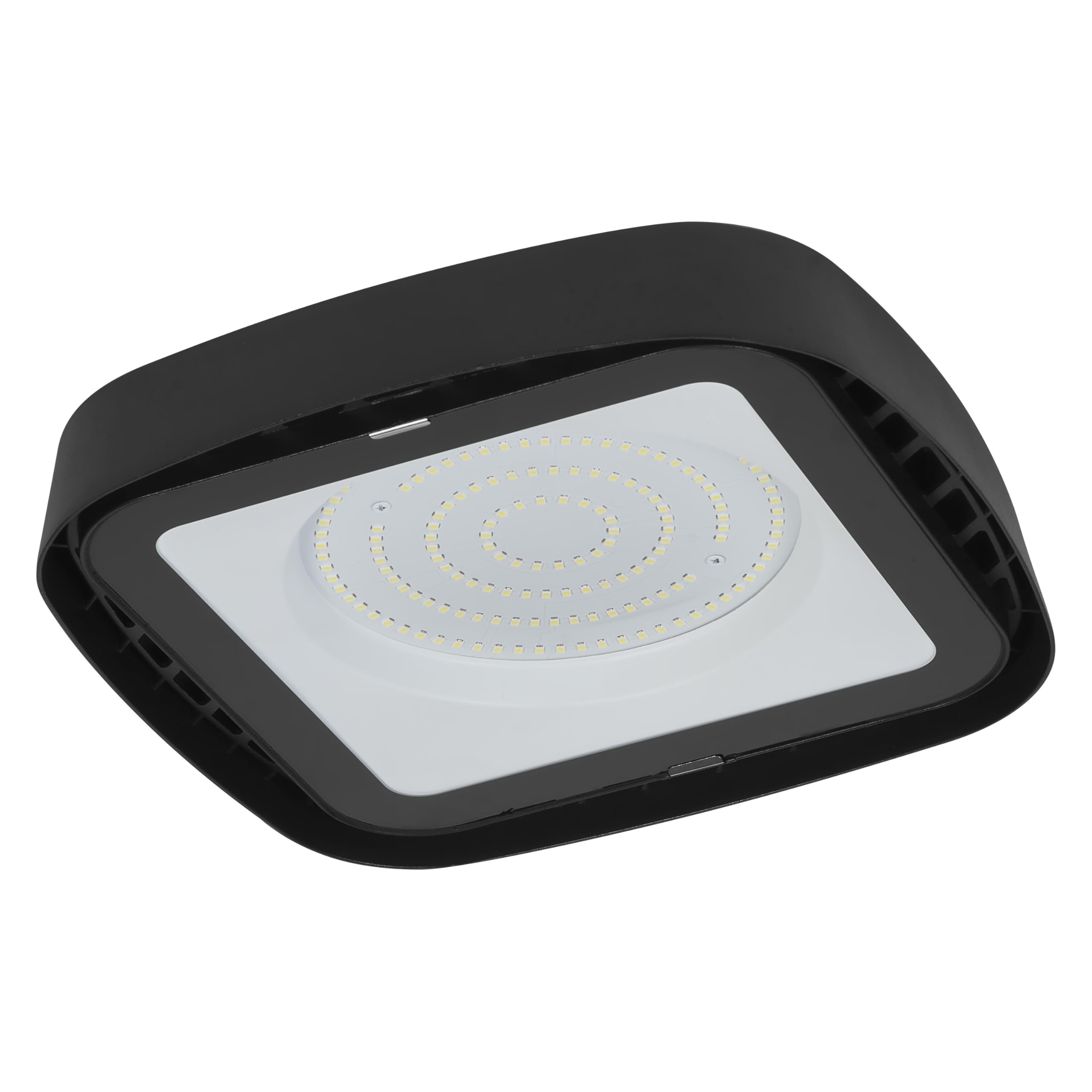 Osram Highbay UFO Ceiling Light in Black, Offers 130 W and 15,000 lm in Daylight White at 6500 K, with IP65 Protection Against Water Jets and dust (dustproof), Ideal for high