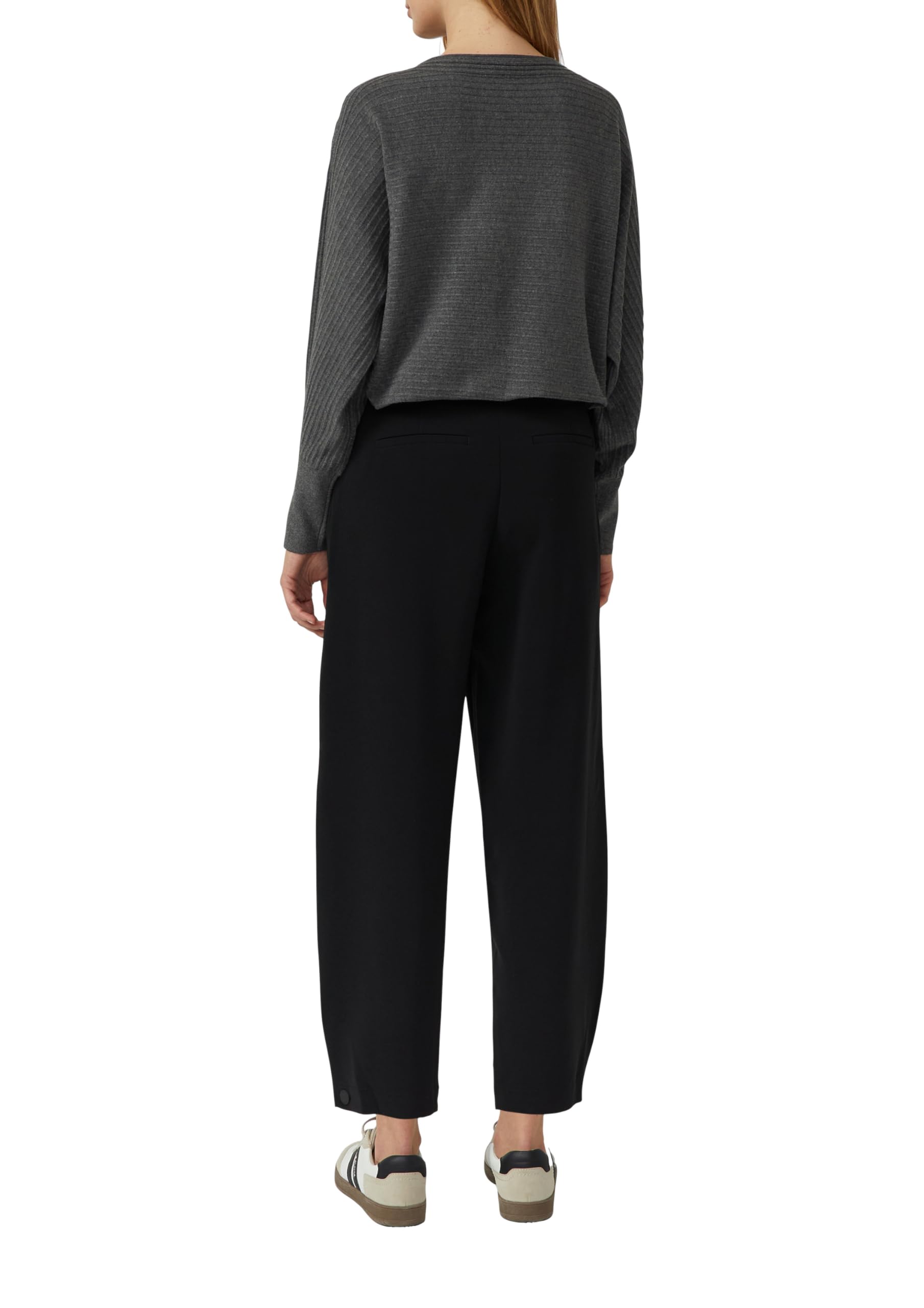 s.Oliver Damen Strickpullover – Relaxed Fit, Fledermausärmel, Rundhals