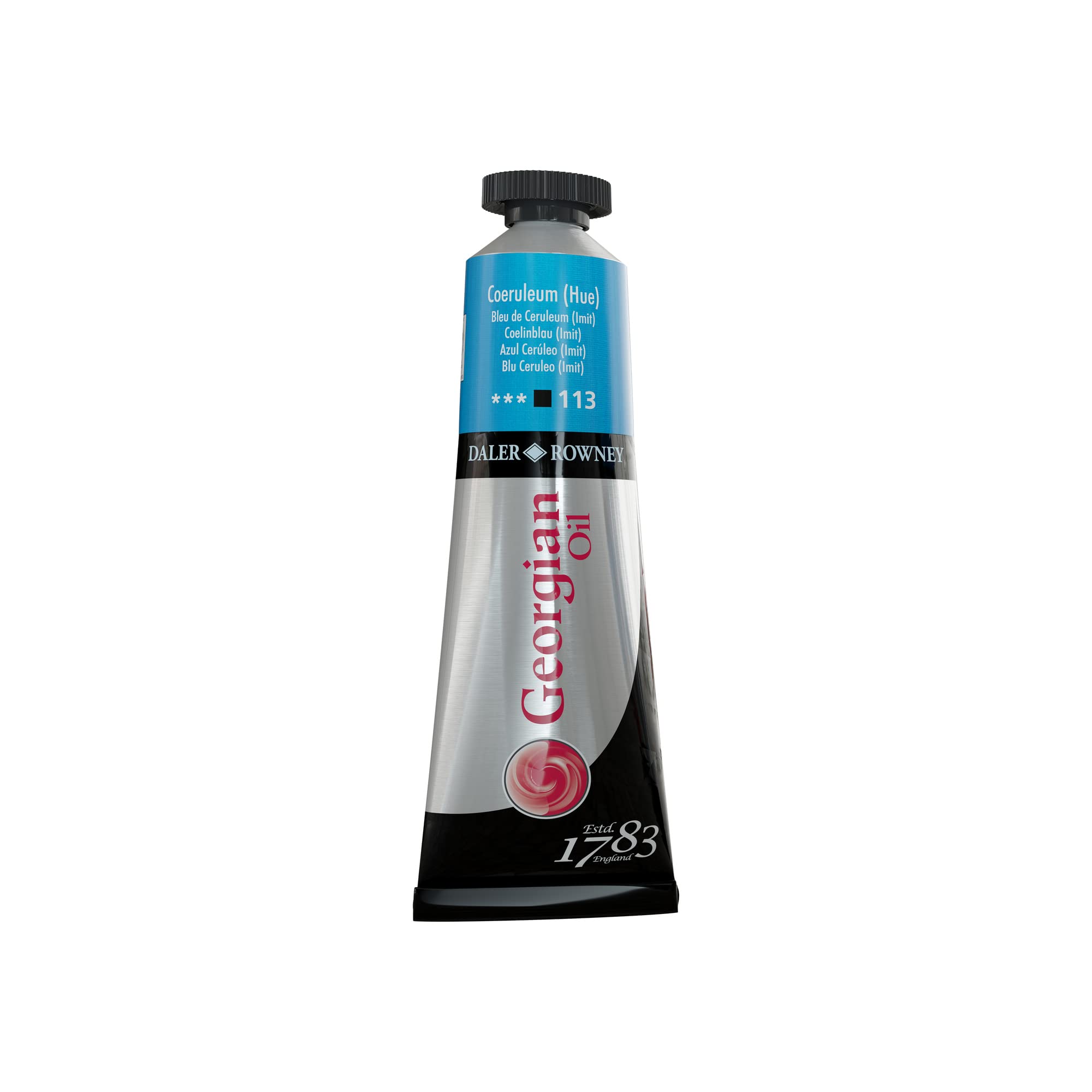 Daler Rowney Coeruleum (Hue) Georgian Oil Colour 38Ml Coeruleum Blue (Hue)