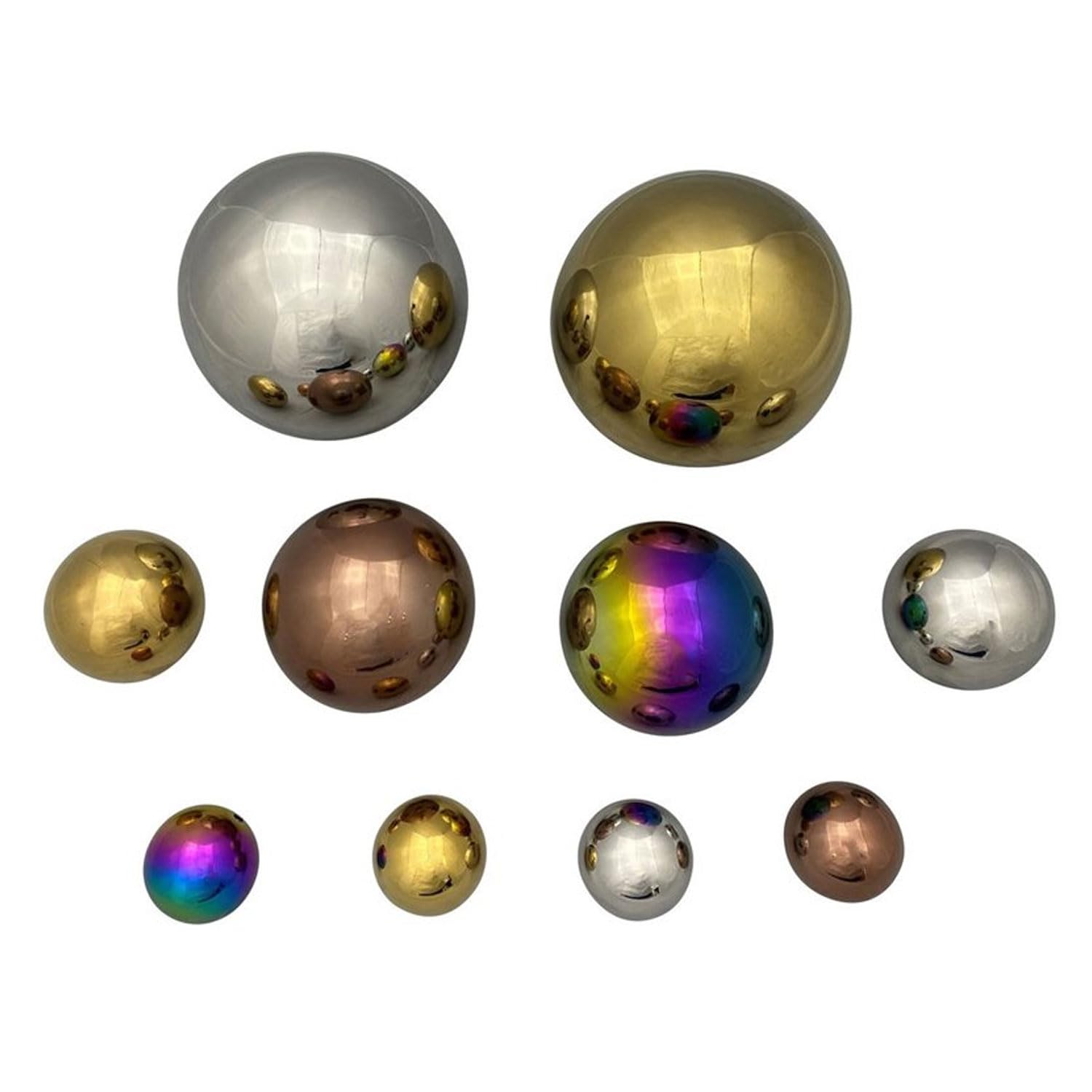 Palline Metalliche ad Alta Riflettenza per il Gioco e l'Esplorazione Sensoriale