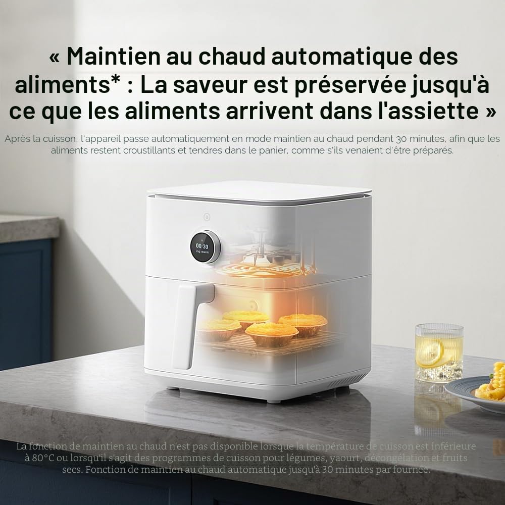 Xiaomi Smart Air Fryer 6.5L 1800w, WI-Fi, 40-220 °C