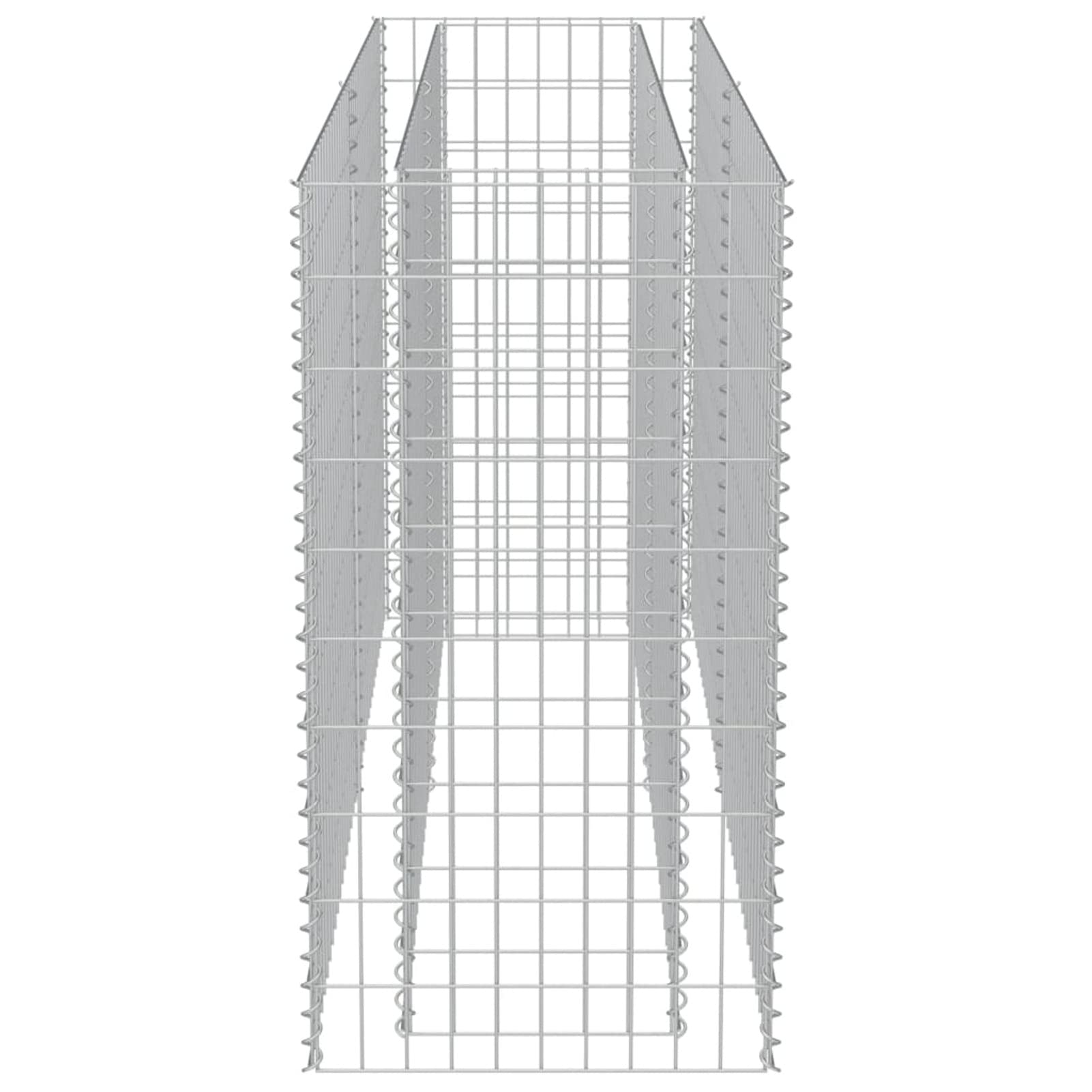 Arriate, Mesa De Cultivo, Huerto Domestico, Cultivo De Plantas Aromaticas, Arriate De Jardín, de gaviones de Acero 180x50x100 cm