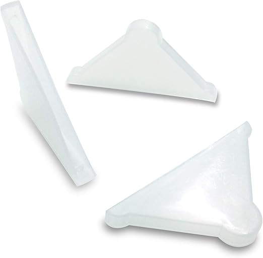 Ebamaz Triple Corner Protectors for Mirror/Glass/Metal
