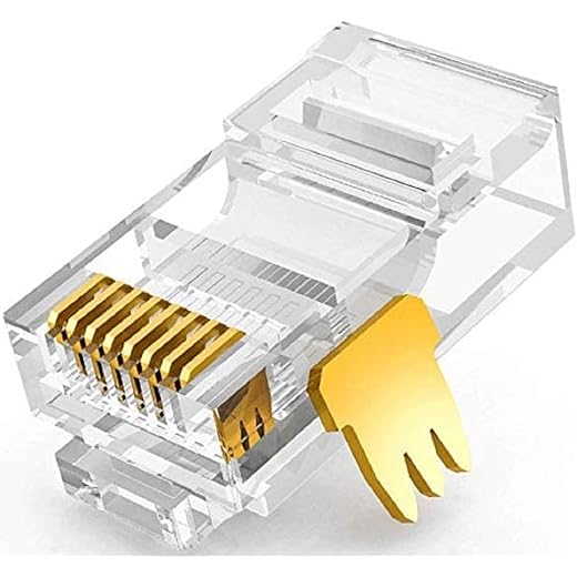FEDUS Cat6 RJ45 Connectors 100 Pcs