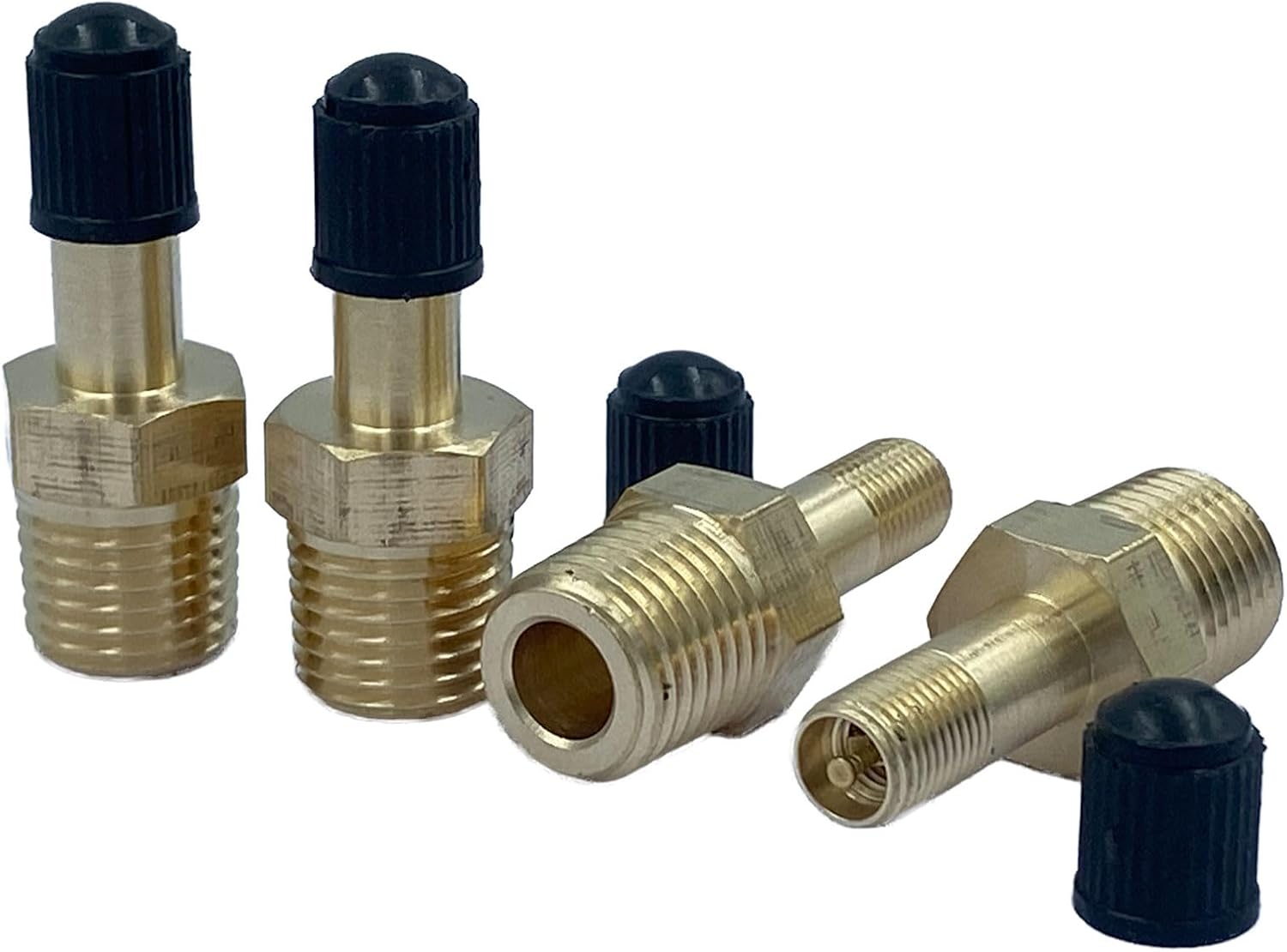 Aazon.co: 1/4" Npt Tank Valve, Air Copressor Tank Fill Valve, Durable Brass Schrader Valve