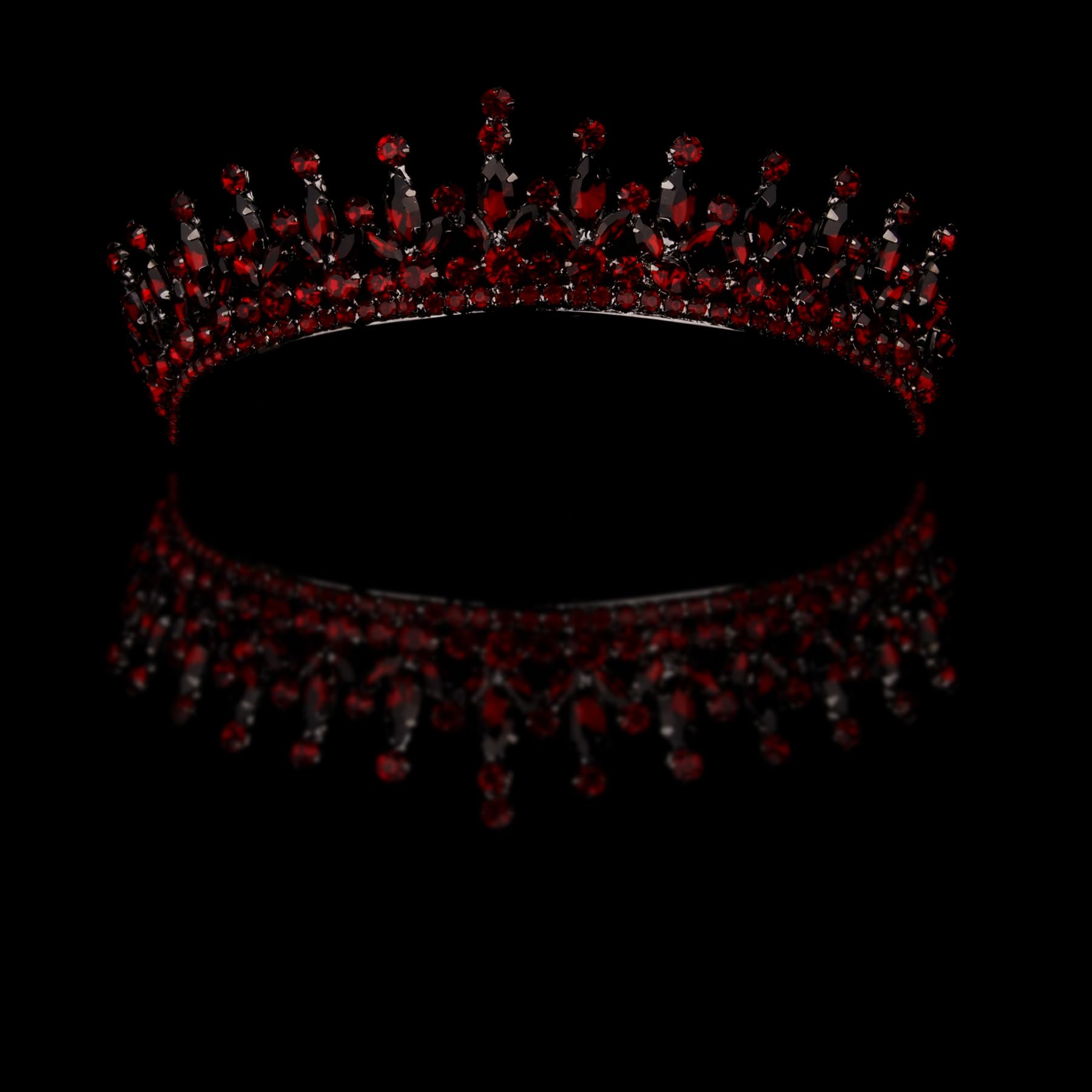 Limelia Damen-Tiara für Henna-Hochzeit, Party, Glitzer-Haarschmuck für Braut, Geburtstag, Festzug, Abschlussball, Halloween, Cos-Play, Weihnachtsfeier