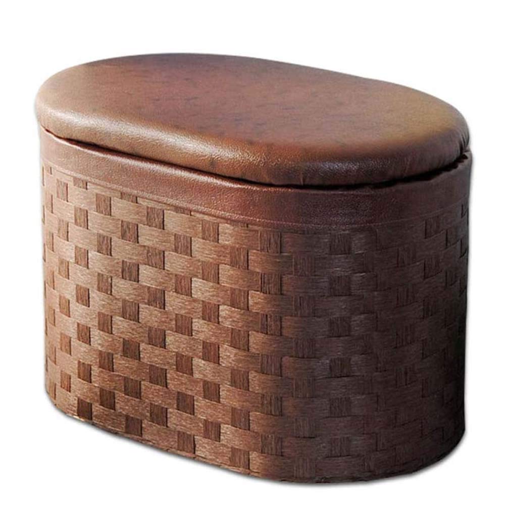 Banc d'entrée en rotin pour une décoration d'intérieur rustique