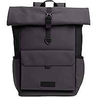Tommy Hilfiger TH Seasonal Pu Rolltop Backpack Am0am13644, Zaino Uomo