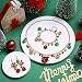 Juego de joyas de campanas navideñas, collar y pulsera, pendientes colgantes para...