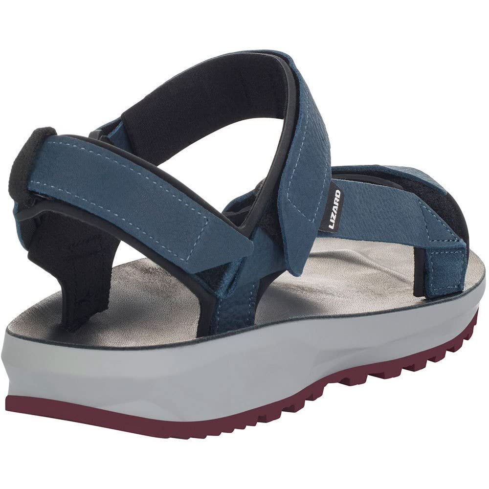 Lizard Sandalo WS Super Hike Leather, Donna, Midnight Blue/Zinfandel Red, 42 EU, Midnight Blue Zinfandel Red, 42 EU