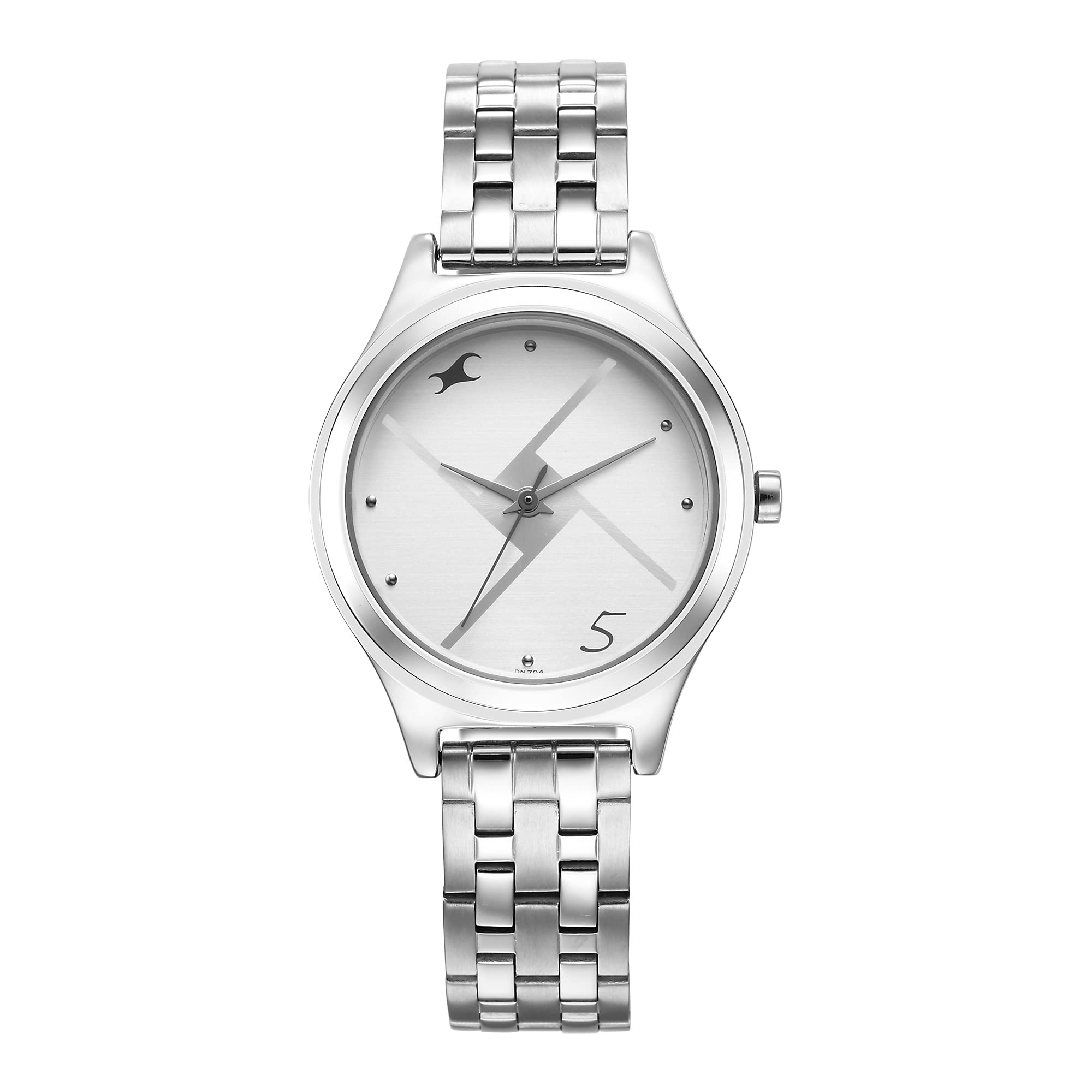 Fastrack Silver Dial Analog Metal Watch for Women - 6152Sm08 (B0C1C36H76) Amazon Price History, Amazon Price Tracker