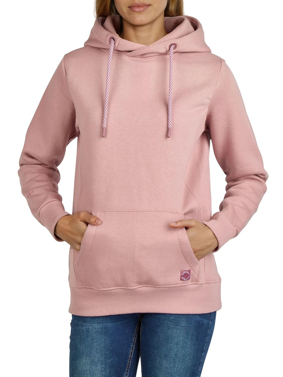 DENIMFY Hoodie Damen Regular Fit DFEmma Kapuzenpullover Pullover