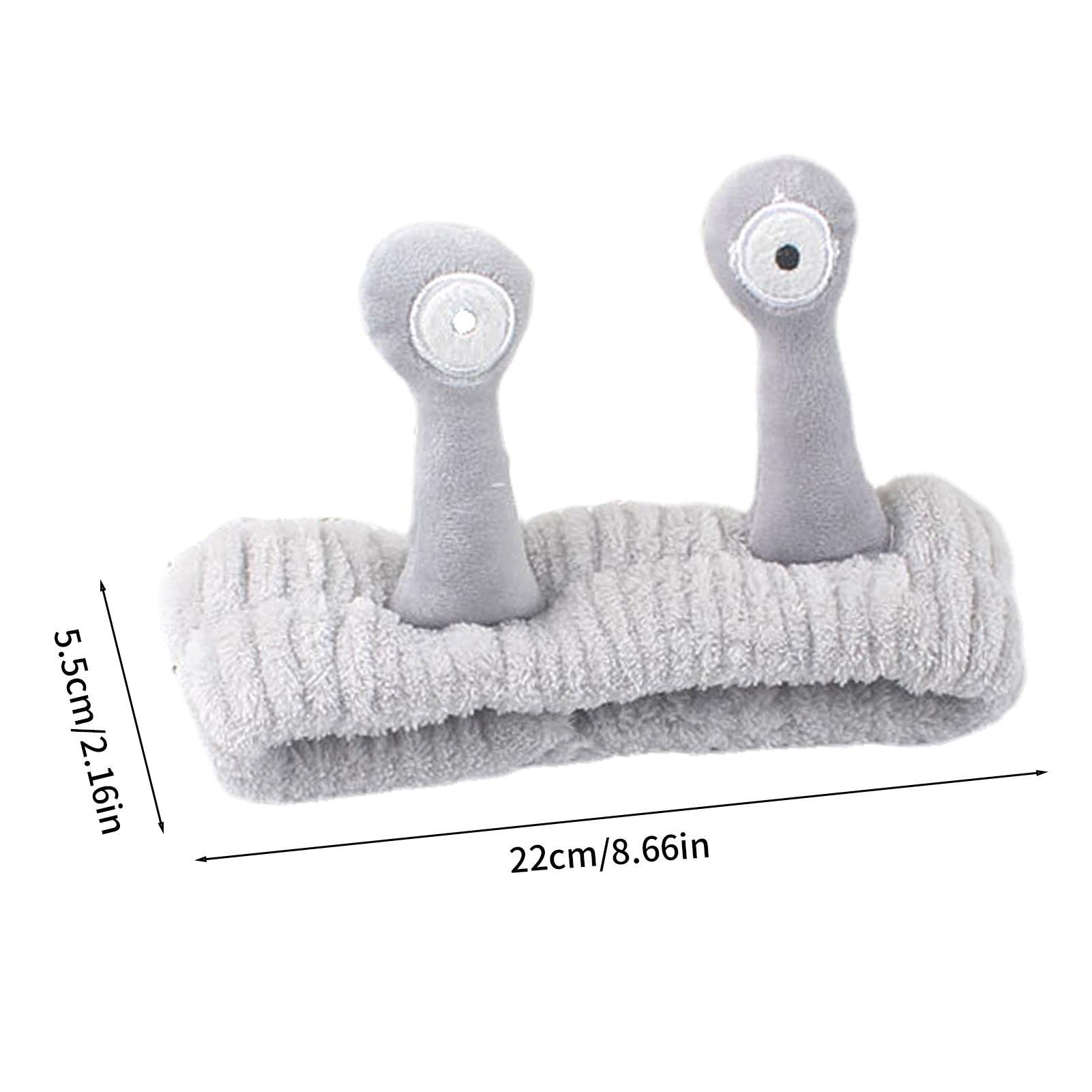 Fascia Per Capelli Con Antenna A Lumaca In Peluche, Cerchietto Costume Carnevale, Accessorio Bambini Divertente