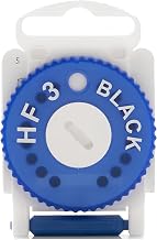 HF3 Hearing Aid Filters - Earwax Protector - Block Wax and Protect Hearing Aid - HF3 Black cerume filter (Blue)