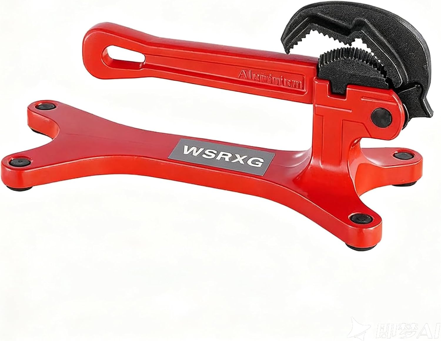 APV01 Bigfoot Ultralight Aluminum 1/8 to 1 1/2 Inch Portable Pipe Clamp for Plumbing and HVAC